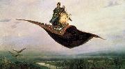 Viktor Vasnetsov Flying Carpet 1880 painting